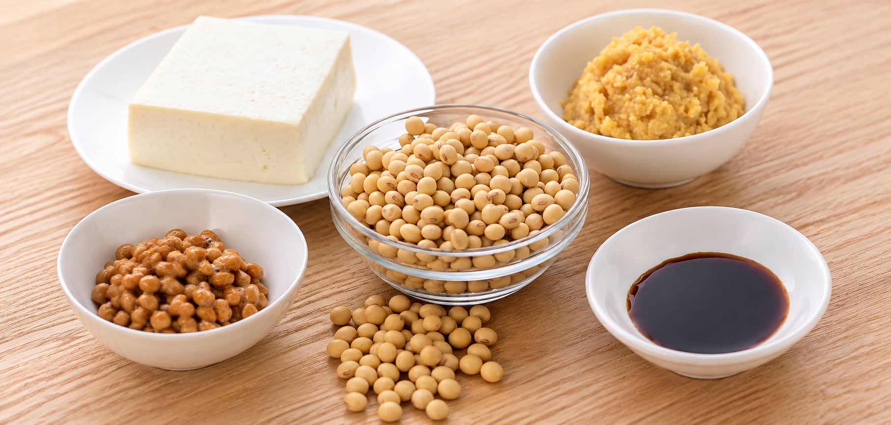 Soybeans and soy foods rich in natural isoflavones