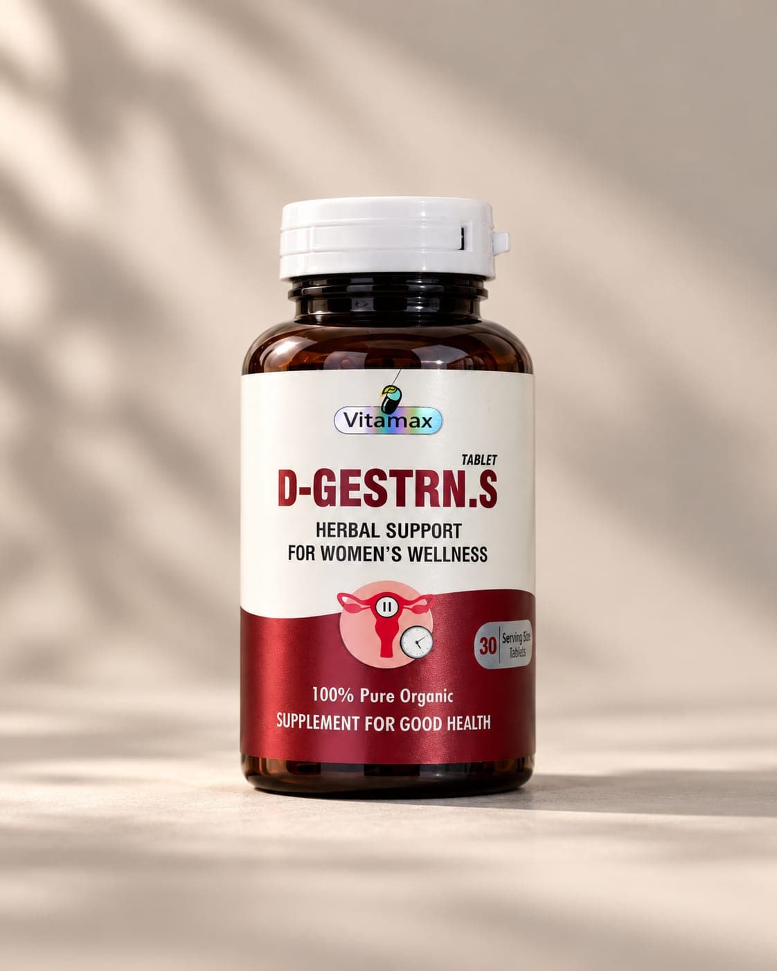 D-GESTRN.S bottle, front label